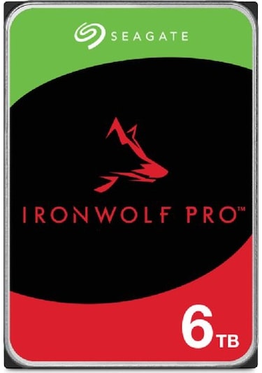 Seagate Ironwolf Pro ST6000NT001 3.5" 6 TB 7200 RPM 256 MB SATA 3 HDD