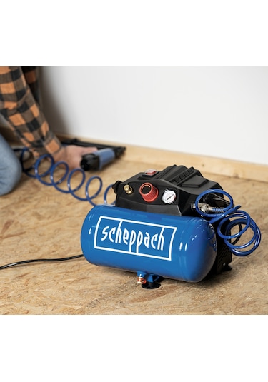 Scheppach HC06 1200W 8 Bar 6 L Yağsız Hava Kompresörü - 5906153901