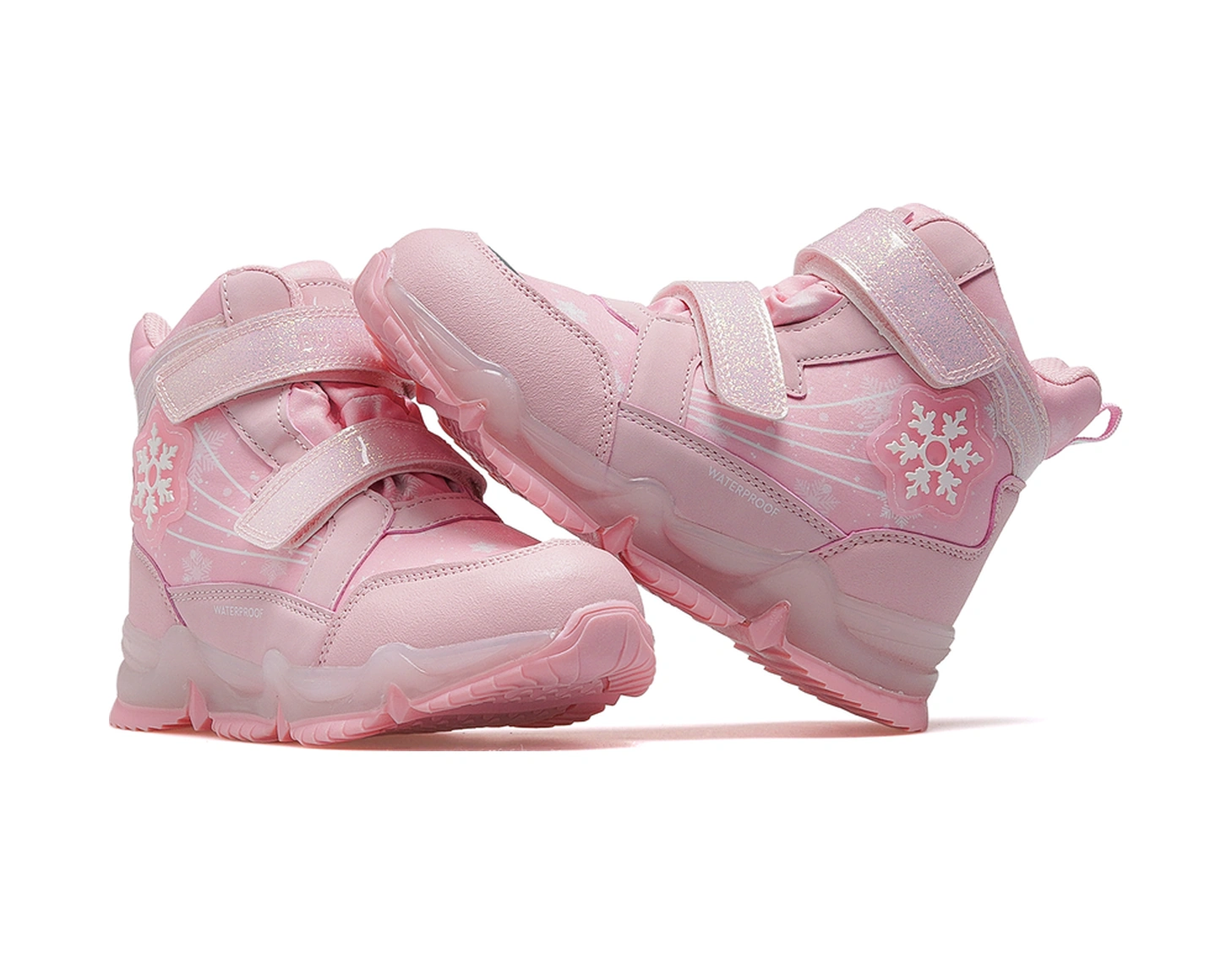 Buckhead Snowy Kız Çocuk Waterproff Outdoor Işıklı Bot 25k Buck3034 Pembe Pembe