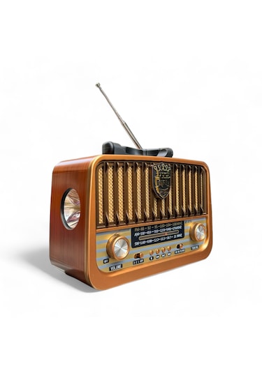 Royaltrend RT-878 Bluetooth Özellikli Nostaljik Fenerli Radyo