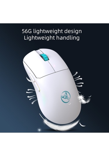 Maiyame Hxsj 2.4G 10000 DPI Kablosuz Hafif Oyuncu Mouse