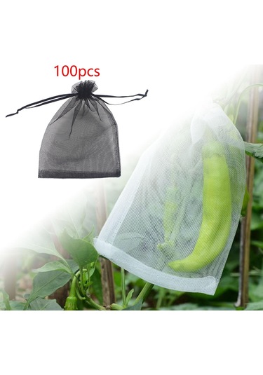 Suntek 100 Adet Meyve Koruma Poşeti Bitkiler Sebzeler İçin