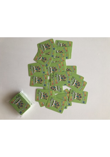 48 Adet Öğrenci Başarı Tebrik Kartı 70x50 Mm Çarpım Tablosunu Öğrendim