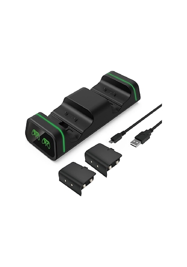 Led Göstergeli Xbox Xbox One S/x Controller 800mah Pilli Joystick Şarj Stand-tyx-19006