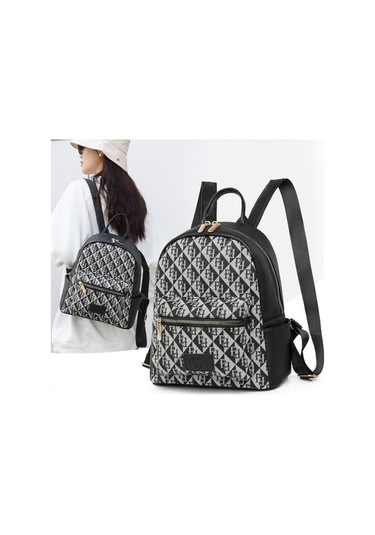 Dancemonkey Sırt Sırt Seyahat Koyu Kapasiteli Kahverengi Kadın Işe Gidip Gelme Çantası Çantası Çantası Çantası Büyük Baskı Fy Koyu Kahverengi