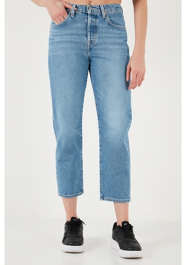 Levi's Bayan Kot Pantolon A7739-0018 Mavi Mavi