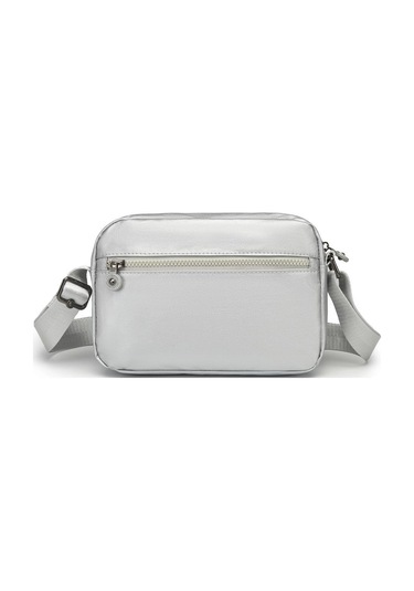 Metalik Kumaş Kadın Postacı Çantası Smart Bags 3166 Siyah