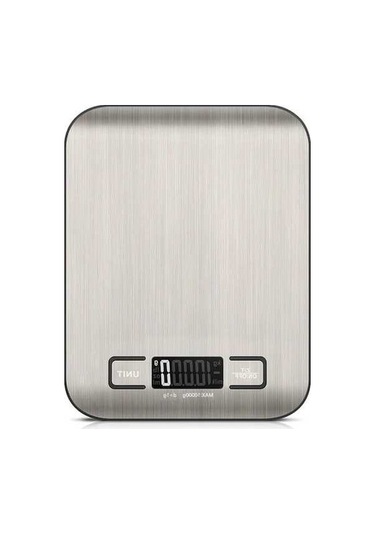 Fastbuy Siyah Dijital Mutfak Terazisi 10kg Lcd Tare Fonksiyonlu Paslanmaz Çelik Siyah