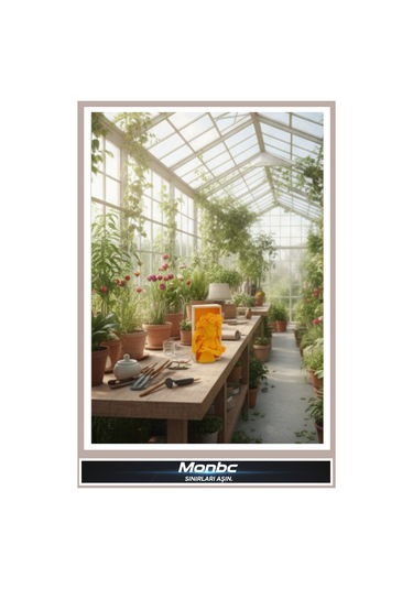 Monbc Çiçek Saçlı Kadın 3d Tasarım Dekoratif Biblo, Hediyelik Ve Ev Ofis İçin Şık Aksesuar