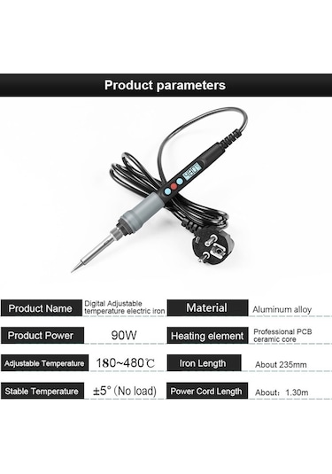 Hallow Handskıt El Skit 90w 180 480 Sabit Sıcaklık Elektrikli