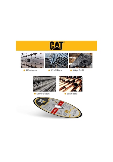 Cat Da10126 350mm Universal Metal Profil Kesme Taşı Fr Da10126