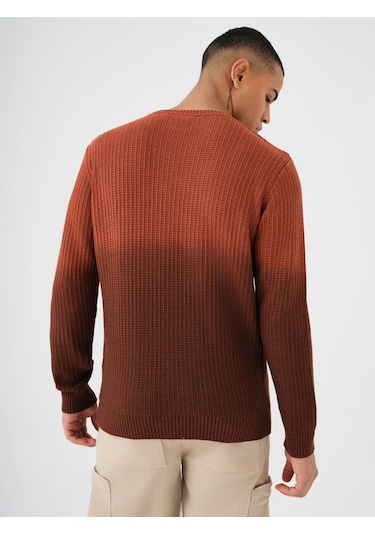 Loft Regular Fit Turuncu Erkek Kazak Lf2036902 Turuncu