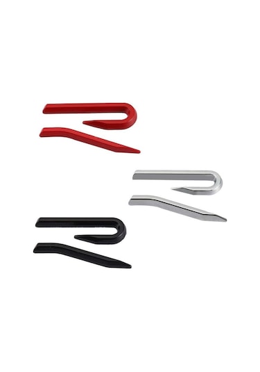 Yeni Golf 8 R Yazısı Bagaj Logo Arması Sticker Amblem