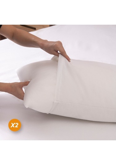 2 Adet Sıvı Geçirmez Fermuarlı Yastık Alezi