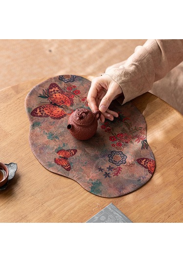 Homyl Çay Töreni Servis Altlığı İstasyonu Için Zarif Masa Kelebek Kelebek