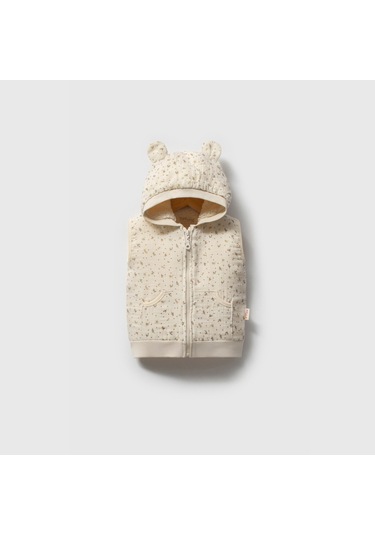 Tiffany Baby Bebek Yelek 39005 Ekru