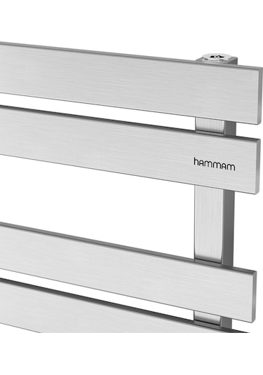 750x500 Troya Fırça Mat İnox Havlupan