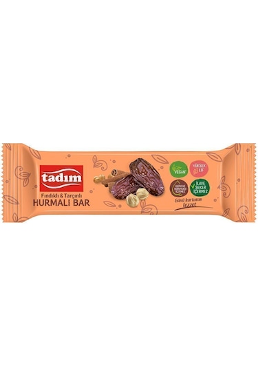 Tadım Hurmalı Bar Fındık&tarçınlı 40 Gr X 20 Adet