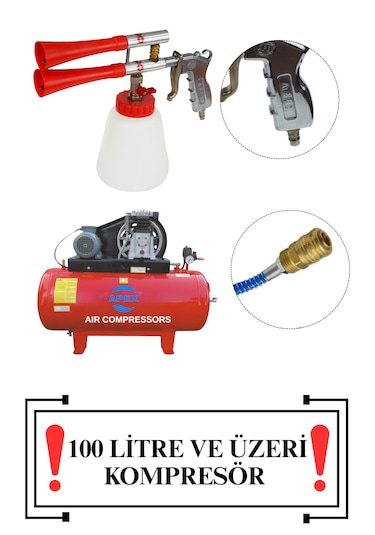 Çift Bilyeli Tornador Detay Temizlik Tabancası Oto Yıkama