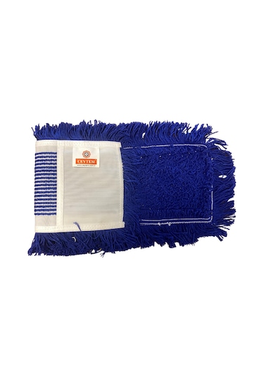 Ceytem Zincir Dikiş Orlon Mop Mavi 50 x 50 CM