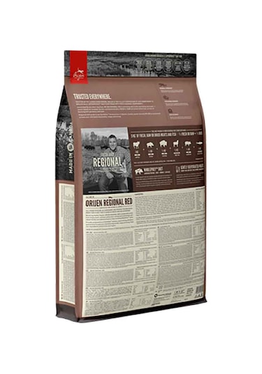 Orijen Regional Red Kırmızı Etli Tahılsız Yetişkin Köpek Maması 11400 G