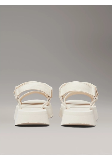 Calvin Klein Sandal Velcro Webbıng Mg Çok Renkli Calvin Klein Sandal Velcro Webbıng Mg Çok Renkli