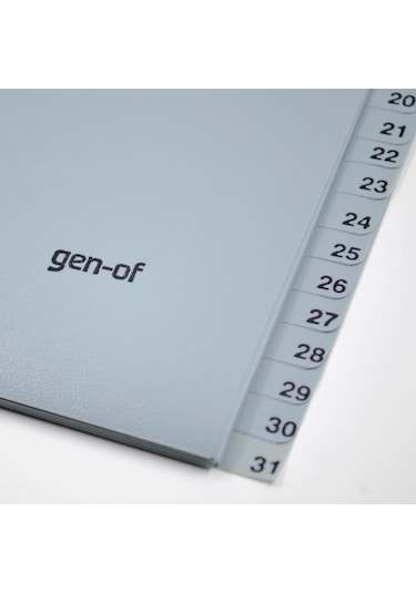 Gen-Of Ayraç Seperatör 1-31 Rakamlı (GEN-1300)
