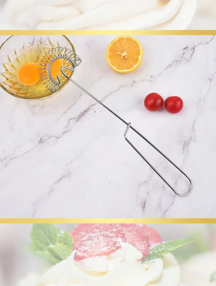 Lucku House Yumurta Ve Hamur Çırpmak İçin Mekanik El Çırpıcısı 67781735 Gri