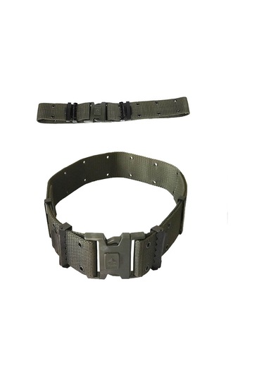 Kordak Haki Delikli Outdoor Kemer