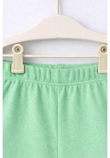 For My Baby Basic Bebek Şortlu Takım Yeşil