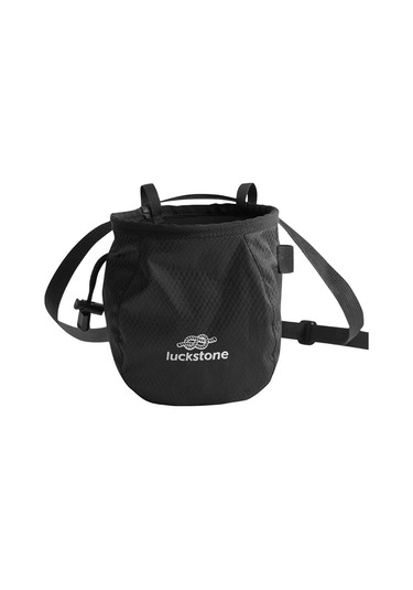 Luckstone-kaya Tırmanışı Tebeşir Çantası Ayarlanabilir Bel Kemeri Y28994b Siyah