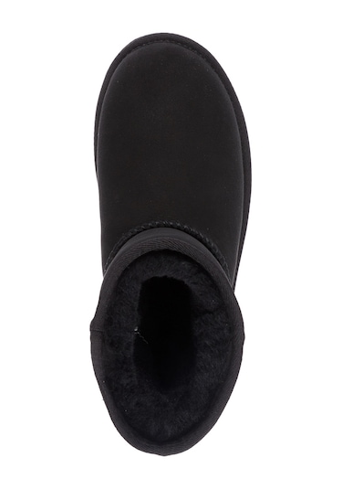 Emu Australia W1003 Stinger Mini Wr Gerçek Koyun Derisi Kadın Bot Siyah