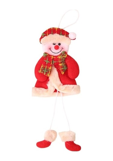 Lijinxu Noel Asılı Duvar Süsleri Bez Bebek Kolye Parti