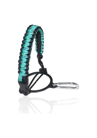 Roll Bar Tutma Kolları Su Şişeleri Askı Taşıyıcı İçin Paracord Tutma Kolu - Yeşil