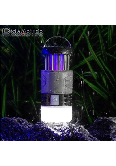 Jialan Güneş Sivrisinek Lamba Uv Bug İşık Usb Şarj Edilebilir