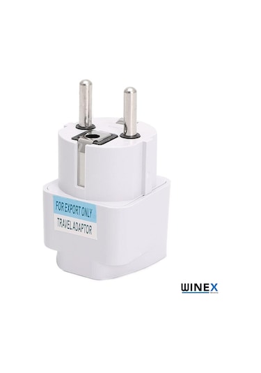 Winex Üniversal Türk Priz Çevirici Adaptör