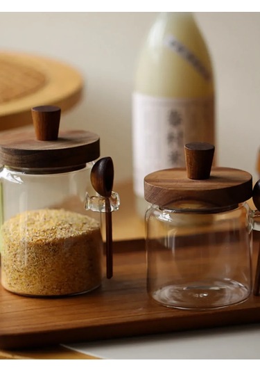 Vse Cto Nuzno Şeker, Kahve Ve Dökme Ürünler İçin Cam Kap 458317480