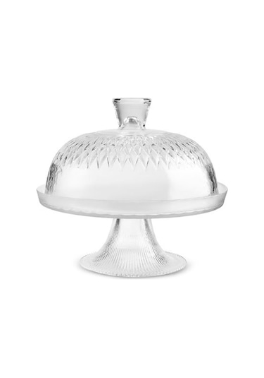 Karaca  İzgi Kapaklı Kek Standı 14 Cm