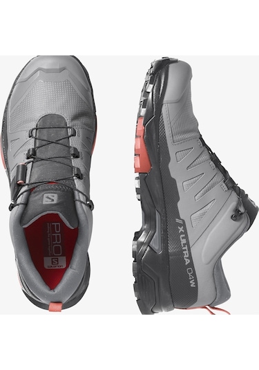 Salomon 416231 X Ultra 4 GTX W Alloy/Quiet Shade/Burnt Sienna 37 1/3 Gri