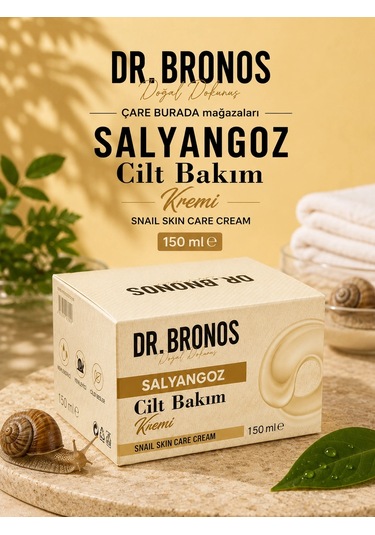 Dr. Bronos - Salyangoz Cilt Bakım Kremi 150 Ml