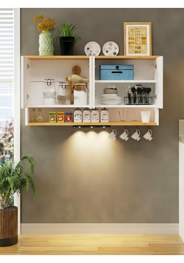 Kuzeylife Alvora Dolap Askılı Led Aydınlatma Beyaz