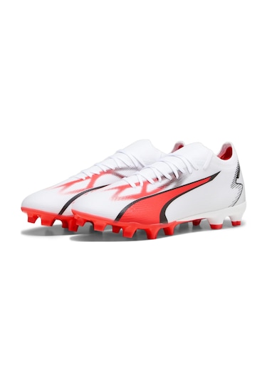 Puma Ultra Match Fg/ag Erkek Krampon 107347 01 Beyaz