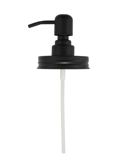 Xurunkeji Sabunluk Kapakları, Mason Kavanozları Veya Diğer Kendin Yap Losyon Sabunlukları İçin Paslanmaz Pompa Ve Kapak Değiştirme, 3'lü Paket Siyah