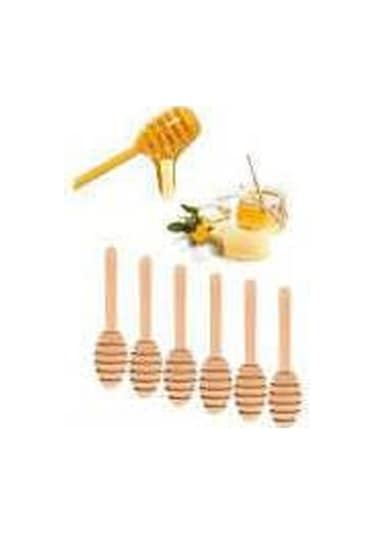24 Adet 9 CM Mini Ahşap Bal Kaşığı