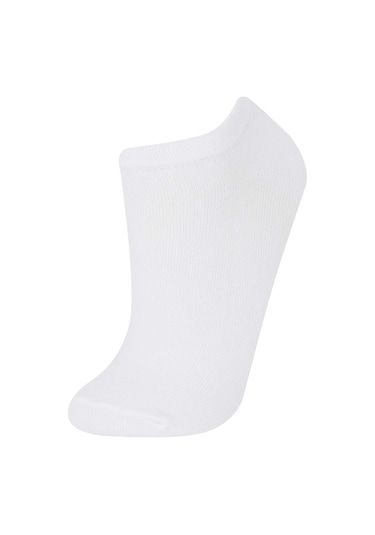 DeFacto Kadın 7'li Pamuklu Patik Çorap E9985AXNSWT1