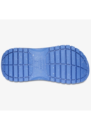 Crocs Classic Mega Crush Kadın Mavi Terlik Düz 207988 Mavi