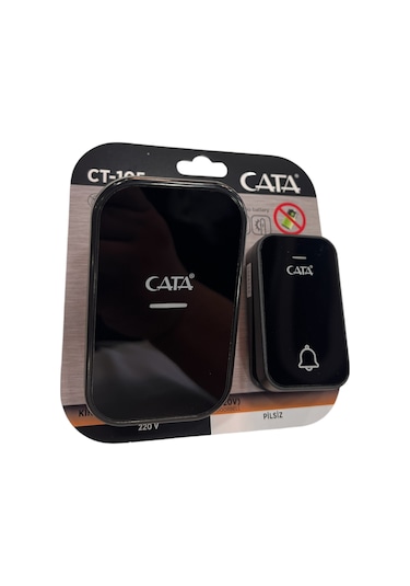 Cata Uzaktan Kumandalı Zil Kinetik Enerjili 220 Volt Ct-105