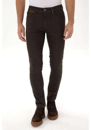 U.s. Polo Assn. Erkek Kahverengi Pantolon Jean 50310334-dn0031 Kahverengi