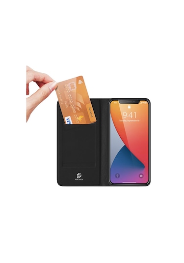 Dux Ducis Iphone 12- 12 Pro Kilif Kapakli Flip Cover Kilif Skin 487317705