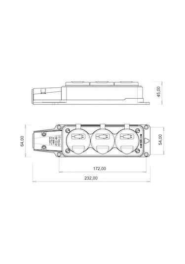 Üçlü Grup Priz BK1-1402-3613